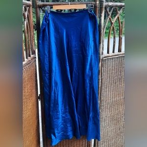 Blue Maxi Skirt